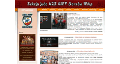 Desktop Screenshot of judogorzow.pl